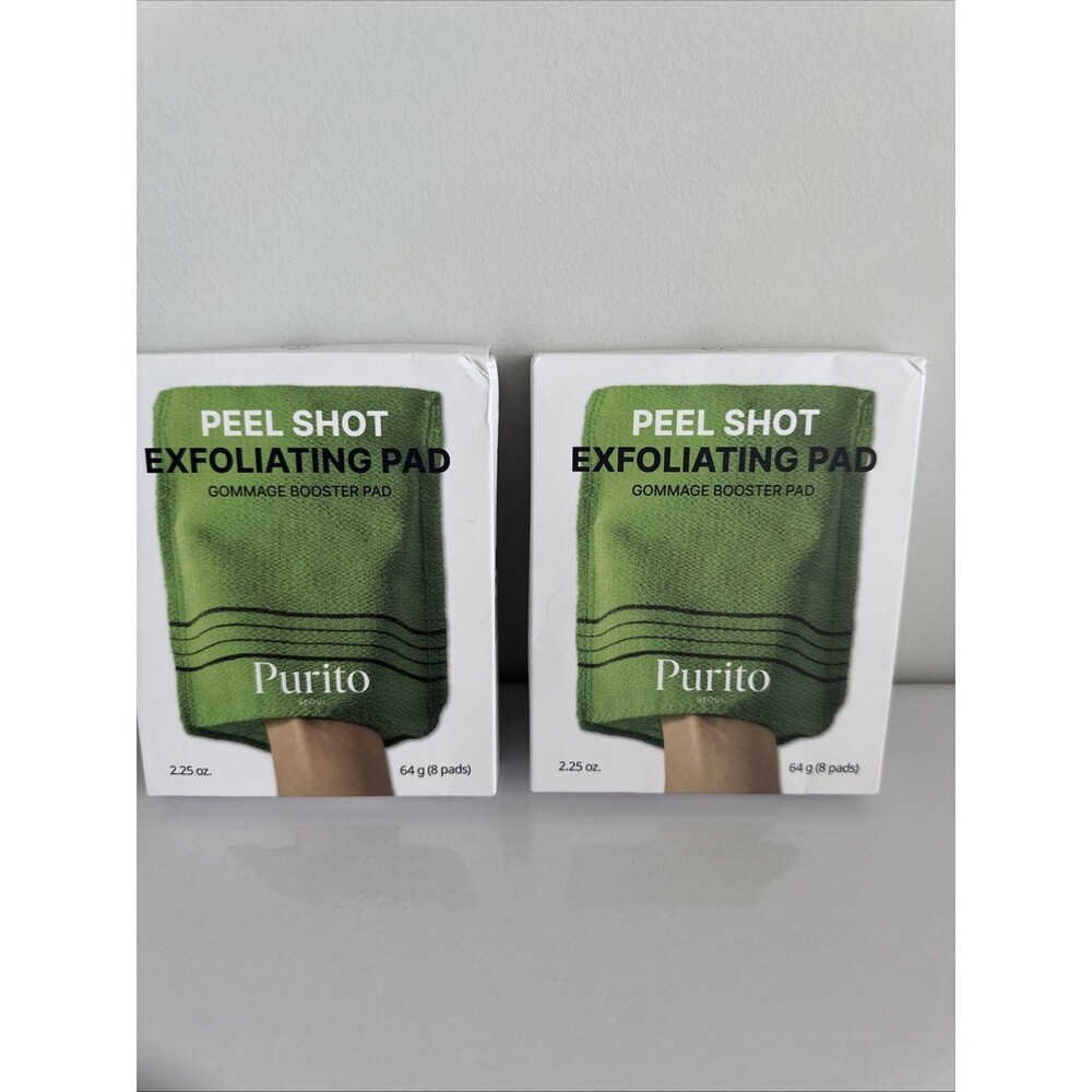PEEL SHOT Exfoliating Pad | for Blackheads, Whiteheads & Pores | x2